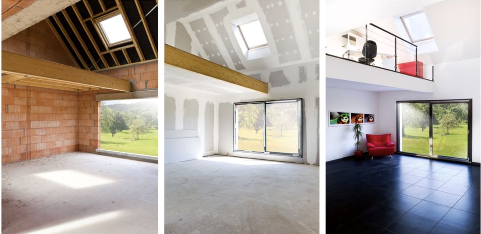 Post-construction transformation in three stages